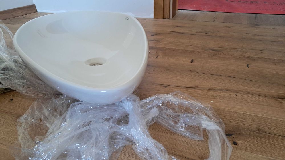 Umywalka nanlatowa 75 Cera Style Olive