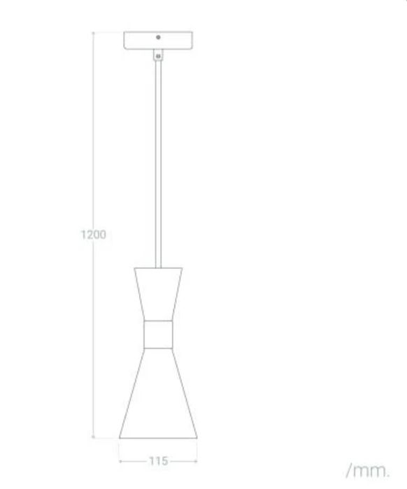 Conjunto de candeeiros NOVOS, estilo industrial preto e dourado