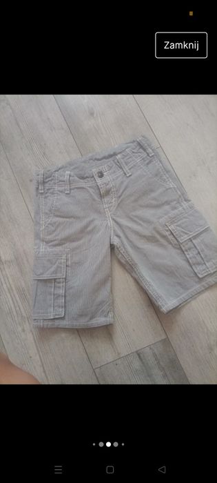 Levi's spodenki chłopiece 122/128