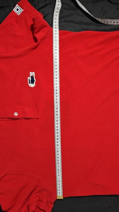 Чоловіче поло Lacoste Regular Fit, червоне, розмір 5 / L(йде на М)