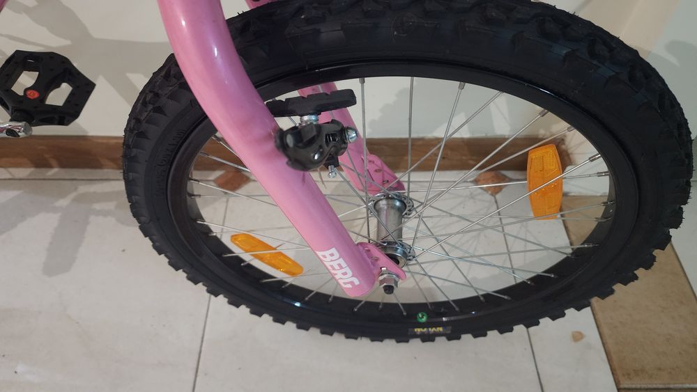 Bicicleta BERG Chillout 20" Rosa – Como Nova | Apenas 2 Utilizações