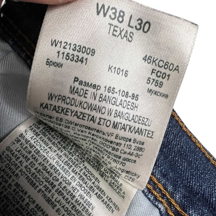 Wrangler TEXAS jeansy męskie W38 L30 (pas 95cm) L29 sodnie jeansowe męskie bawełna elastan prosty regularny krój