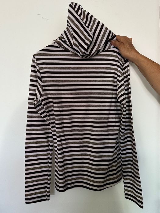 Camisola Riscas S/M com Capuz
