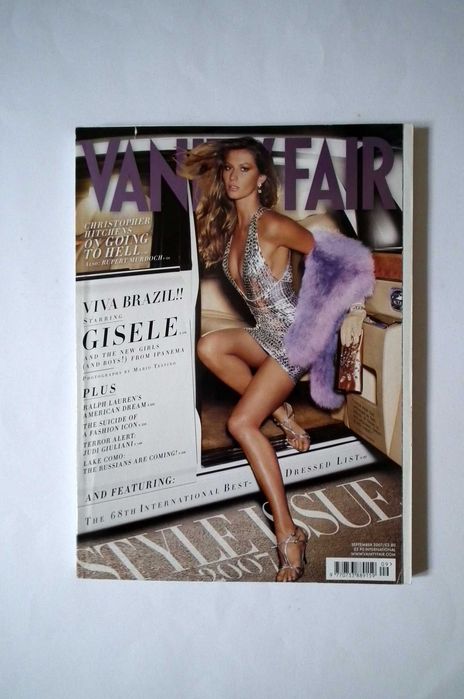 Vanity Fair UK, no. 565, Set 1997 Influencers brasileiras.Envio grátis