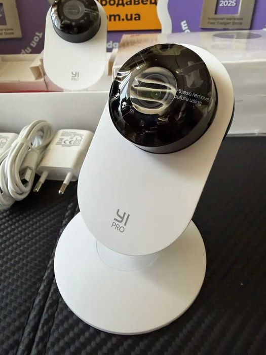 Набір 2 шт. IP-камера YI Home 2K PRO White  (Міжнародна версія) відеоняня camera