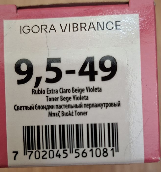 Toner do włosów Igora Vibrance
