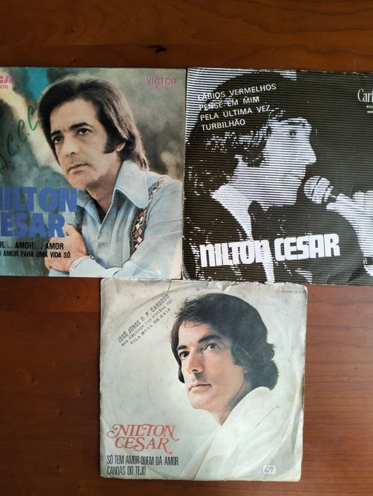 Antigos singles Nilton Cesar