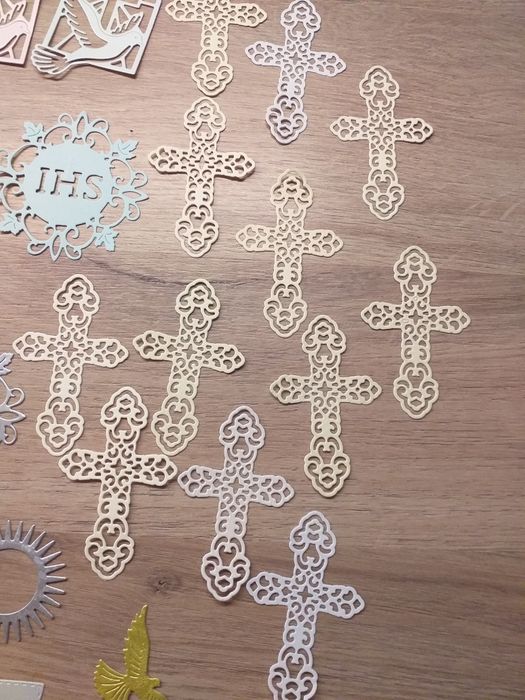 Scrapki scrapbooking Chrzest Komunia Bierzmowanie mix