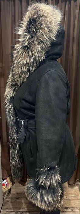 Kożuch damski nowy naturalny