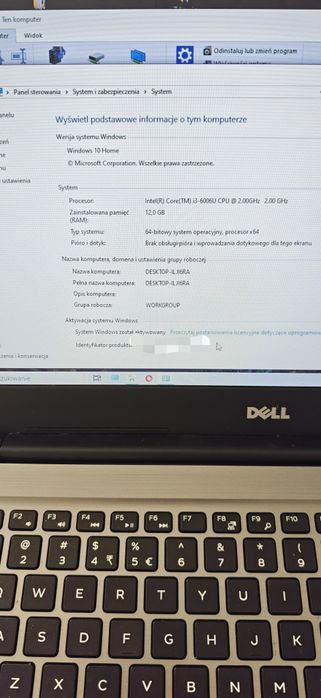 Laptop, laptopy, komputer stacjonarny PC