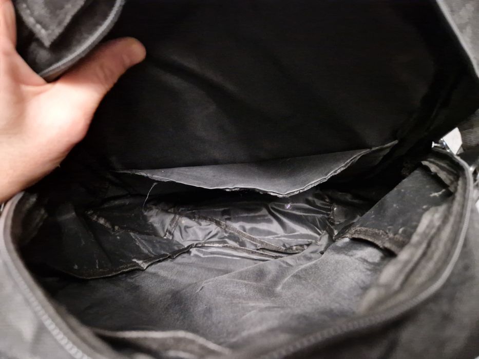 Plecak czarny używany