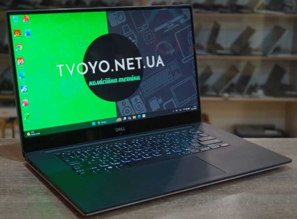 ГАРАНТІЯ Dell (4K Multi-Touch/i9-8950HK/RAM 16/SSD 512/P2000 4ГБ)TVOYO