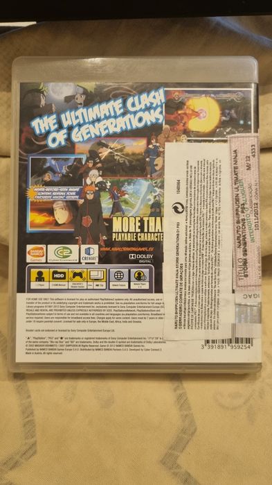 Naruto Ninja Storm Generations PS3
