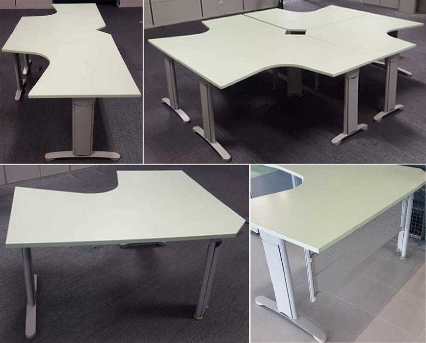 Secretárias Escritório Operativas e Postos Curvos - Diversos modelos