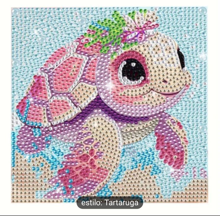 Kit de pintura de arte em diamante. Novo. 5€ cada.