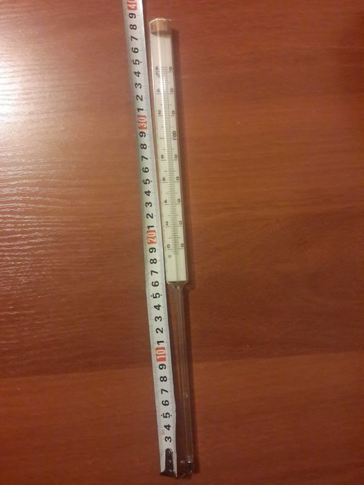 Термометр (ТТМ) стеклянный ртутный технический.