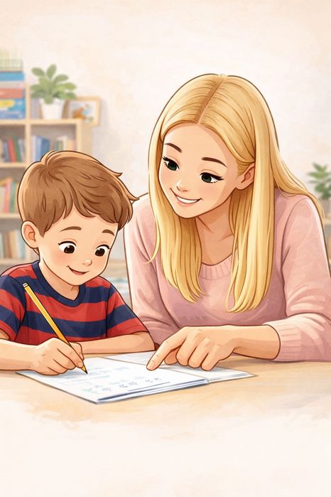 Korepetycje- wsparcie edukacyjne dzieci klas 1-3