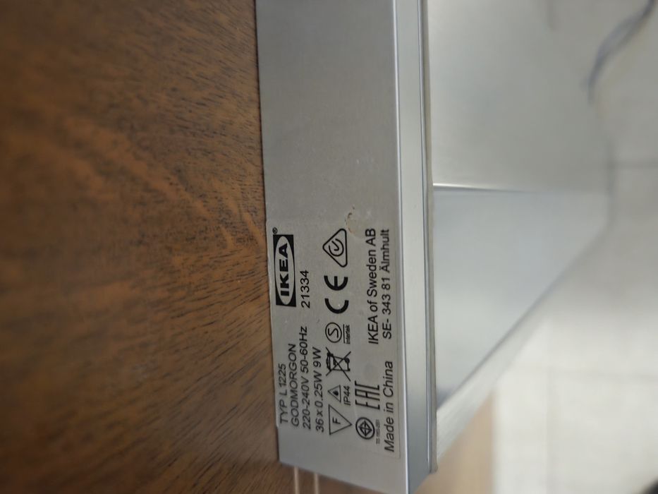 Kinkiet / Lampa łazienkowa LED IKEA GODMORGON – Stan BDB