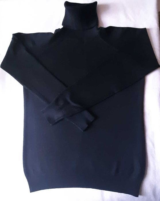 Golf dzianinowy Sfera czarny rozmiar 36