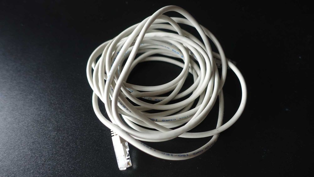 Kabel sieciowy - RJ45 / Ethernet Cat. 5e - około 5m