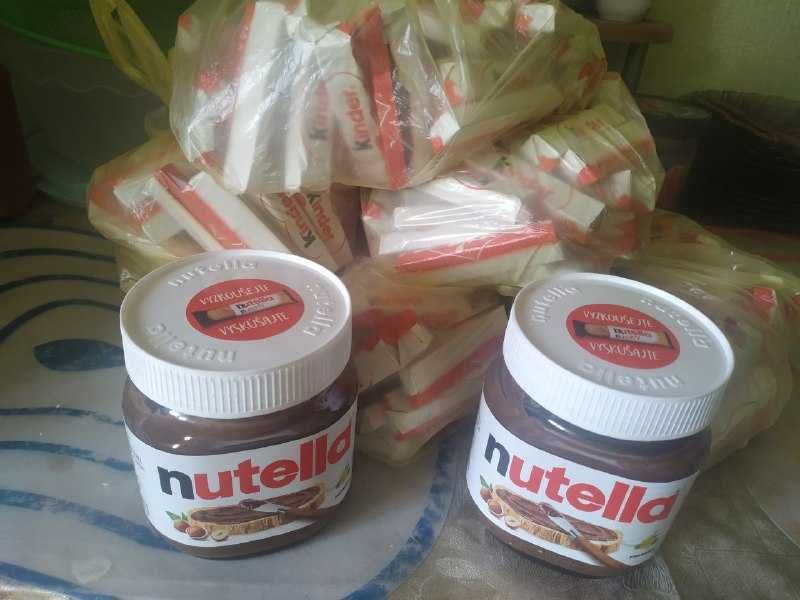 Nutella 350г шоколадно-горіхова.