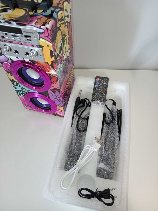 Dynasonic głośnik przenośny Karaoke