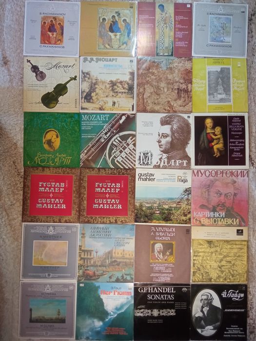 Патефонные и виниловые пластинки патефонні та вінілові платівки