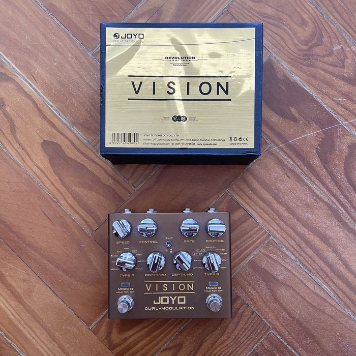 Pedais de guitarra - MXR, Wampler, Joyo