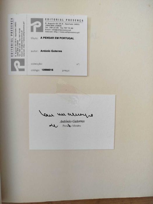 A Pensar em Portugal - António Guterres
