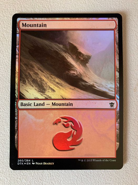 [MTG] Mountain (Foil)