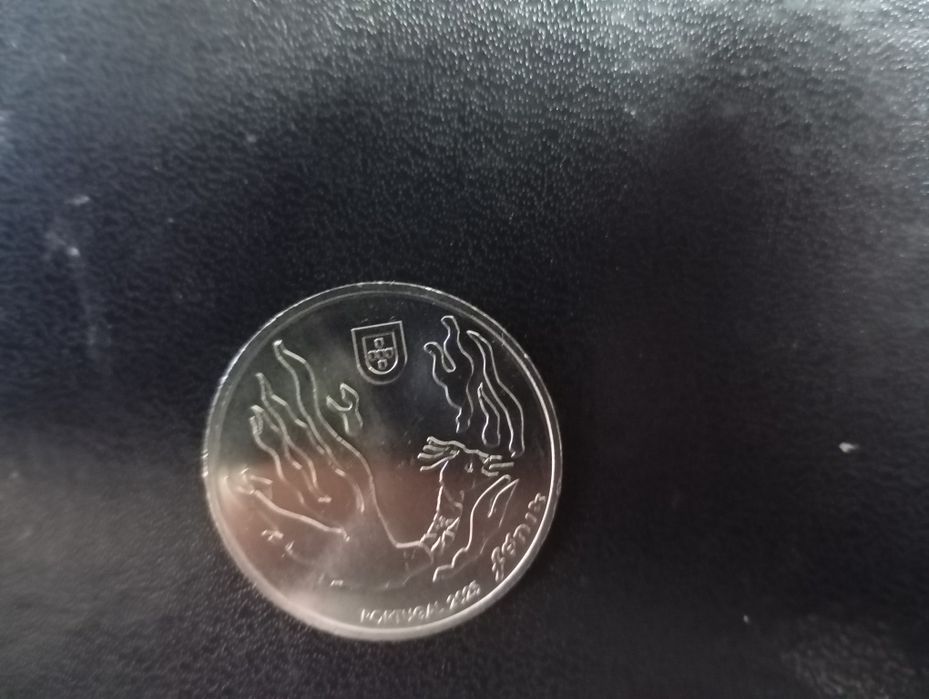 Moeda 5 euros Fênix
