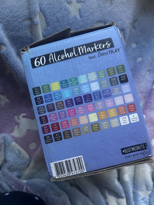 Markery alkoholowe action 60 szt