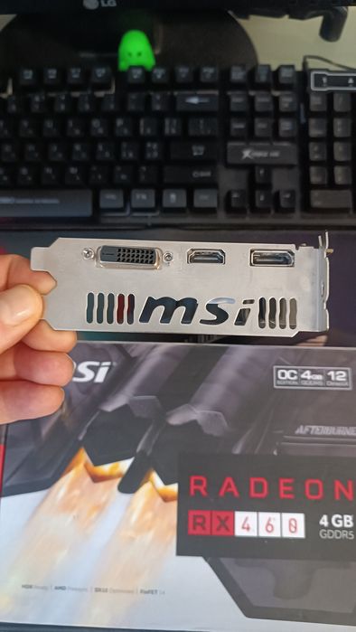Відеокарта RX 460 4gb msi