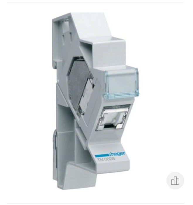 Патч-модуль RJ45 CAT6 STP НА DIN-рейку HAGER TN002S: 500 грн ...