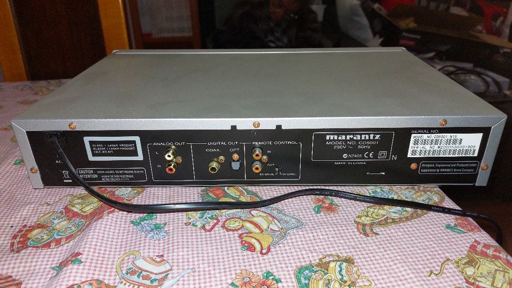 Leitor de cd marantz 5001