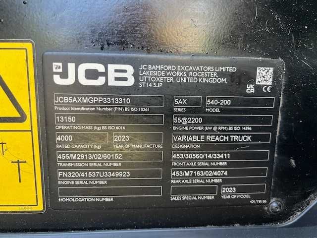 telescopico jcb 540-200