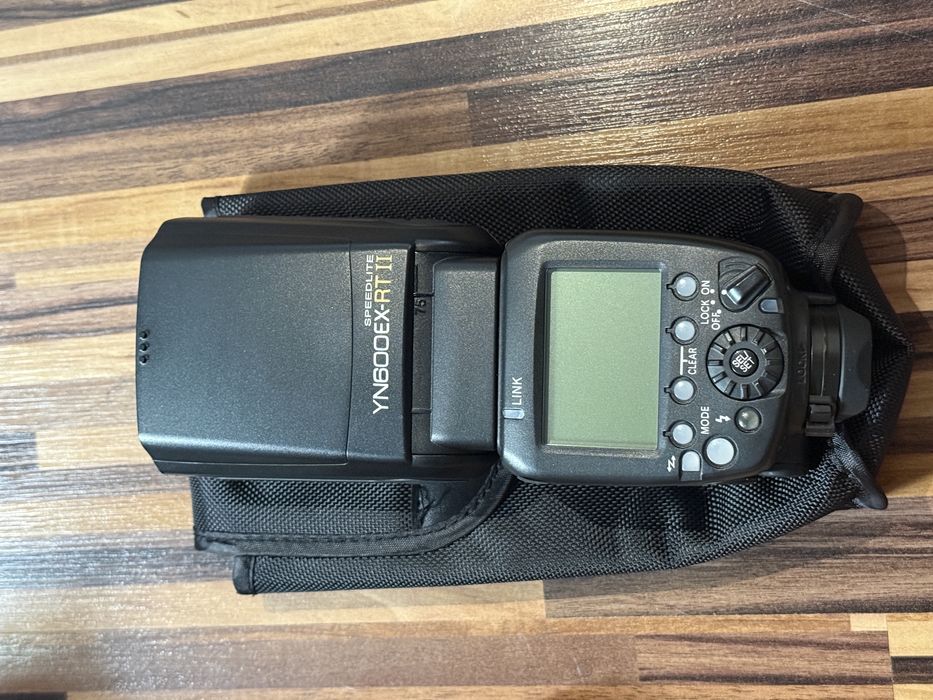 ZESTAW 2x Lampa Reporterska YN 600EX-RT II + Nadajnik YN-E3-RT II