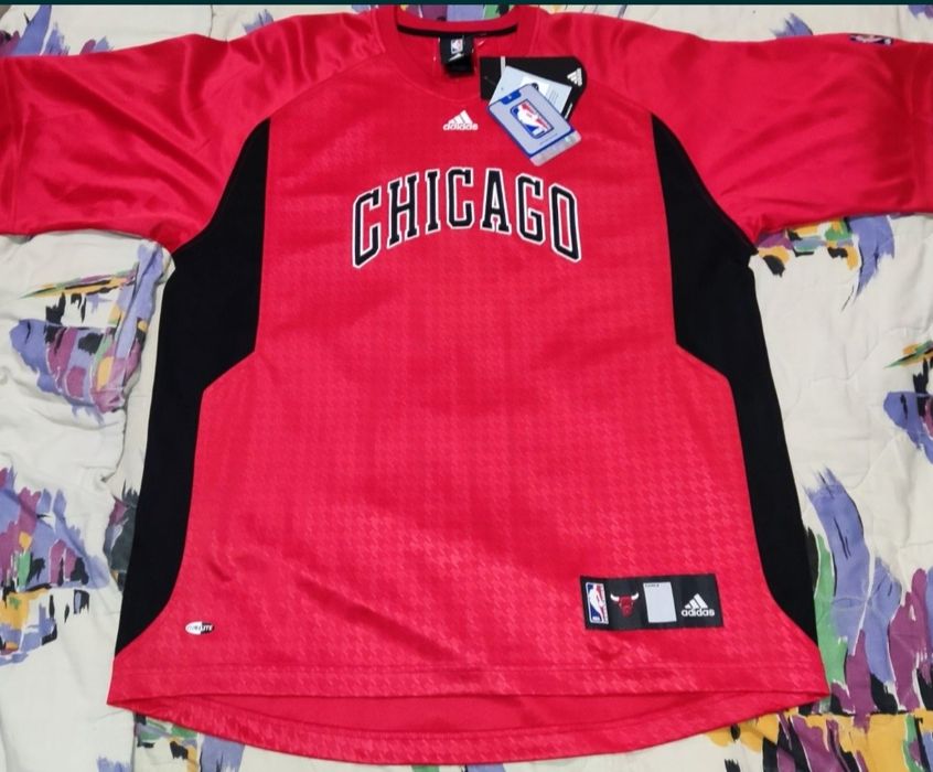 Баскетбольная футболка, джерси Adidas NBA Chicago Bulls