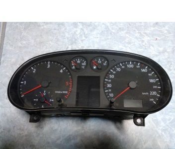 Quadrante painel instrumentos audi a3 8l tdi com computador bordo-raro