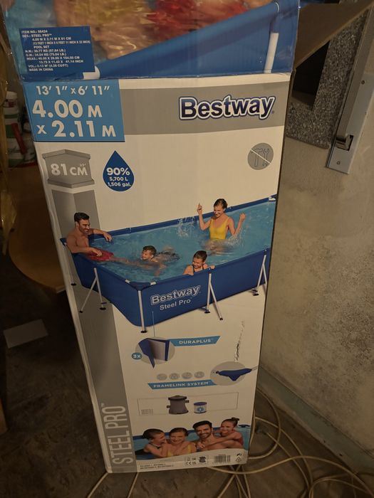 Piscina Bestway 400x211x81