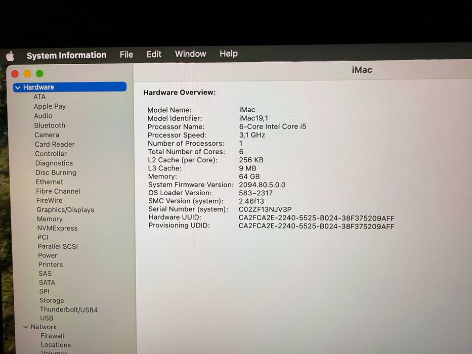 Apple iMac 27ʼʼ 5K • 64GB RAM • Ідеальний стан