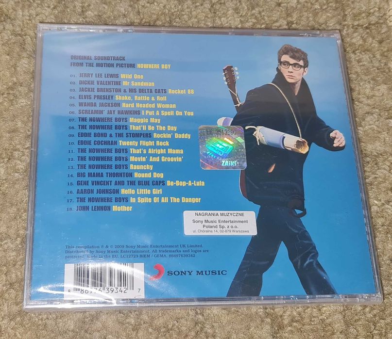 Nowhere Boy / Orginal SOUDTRACK From The Motion PICTURE / CD / FOLIA /