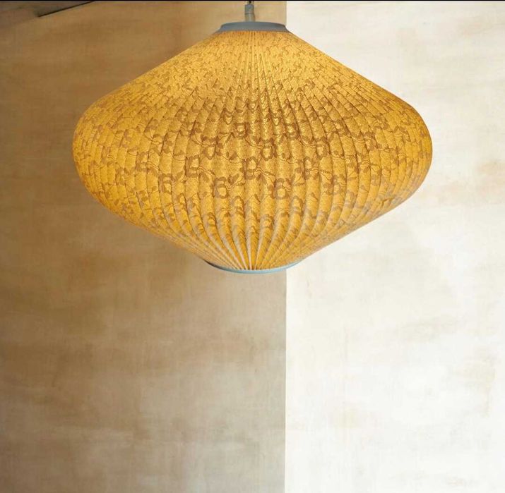 Lampa duża, śr. 50 cm, Dania, lata 60, vintage