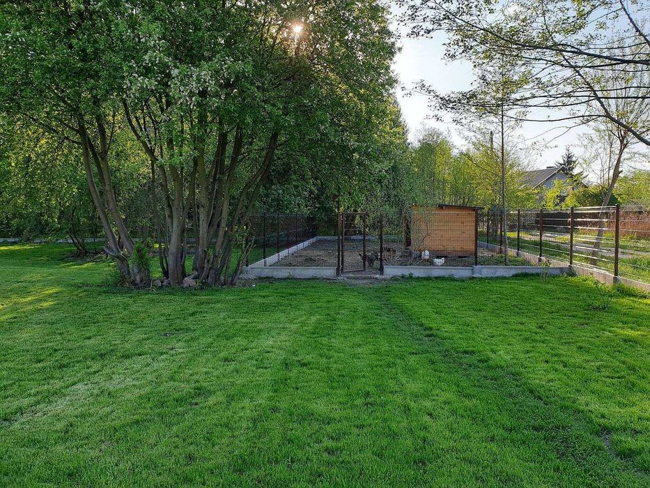 Działka budowlana 1833 m² blisko Warszawy  warunki zabudowy, ogrodzona