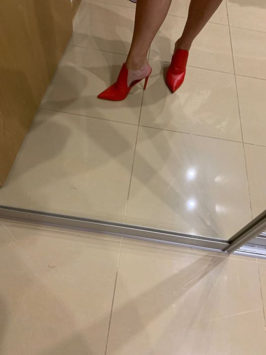 Borki Aldo skóra czerwone 39