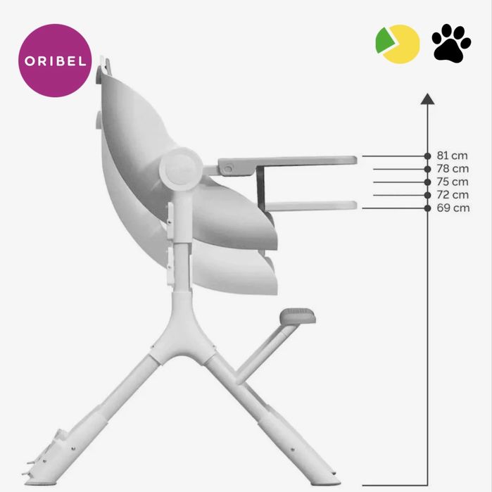 Стільчик для годування Oribel Cocoon 2.0