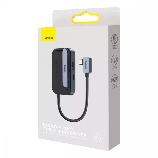 USB-C хаб Baseus 4-в-1 для планшета та смартфона
