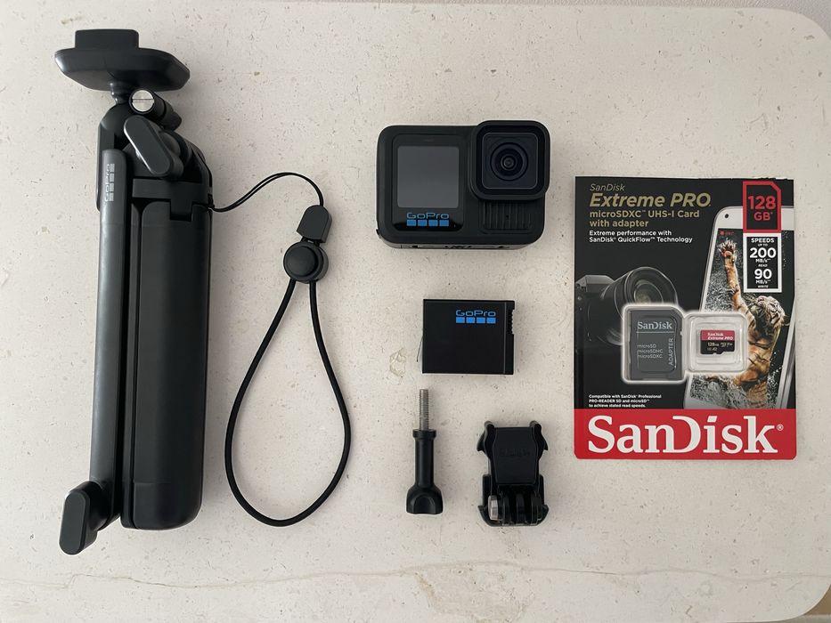 GoPro Hero 13 + 3-Way 2.0 + SanDisk Extreme Pro