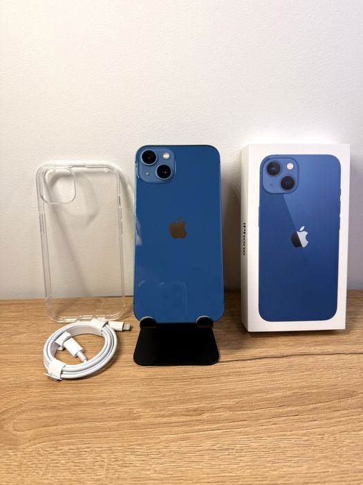 Iphone 13 Blue 93% 128 gb w Świetnym Stanie
