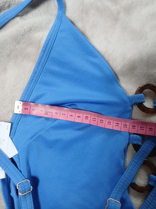 Niebieski strój kąpielowy Triumph 38B 75B summer dune O